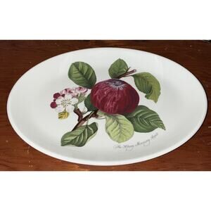Portmeirion Botanic Garden The Houry Morning Apple Steak Platter Plate